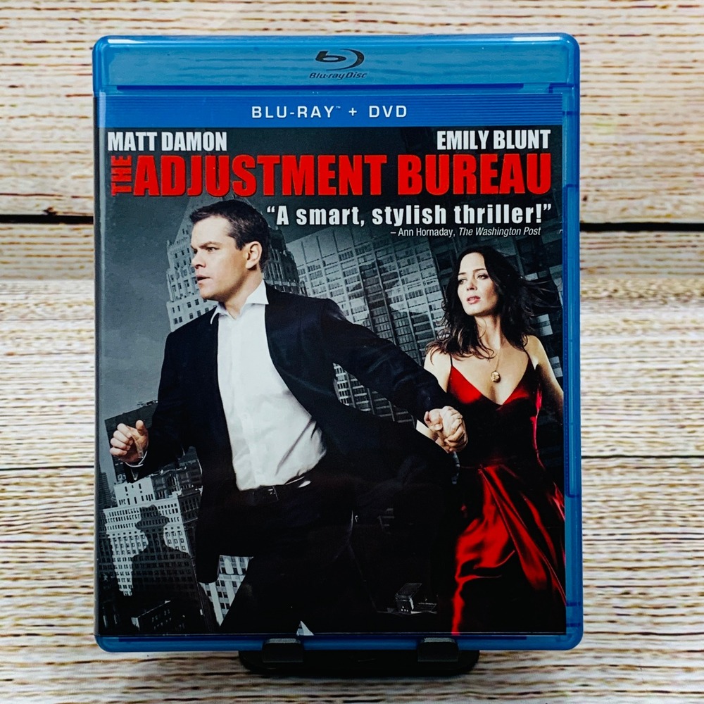 The Adjustment Bureau [Blu-ray + DVD 2011] Matt Damon Emily Blunt Movie Film‎